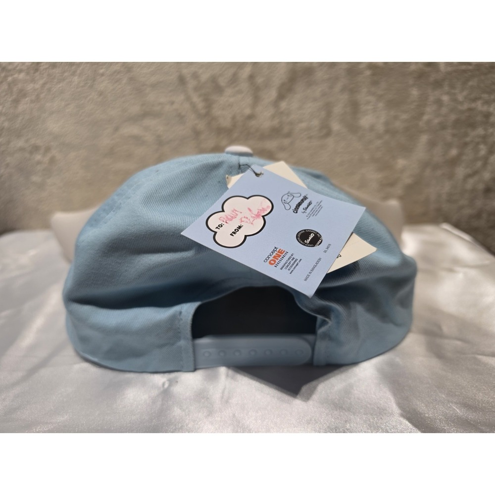Sanrio Cinnamoroll Cap Hat‎ Ears Adjustable Youth Adult Hello Kitty New with Tag - Picture 3 of 7